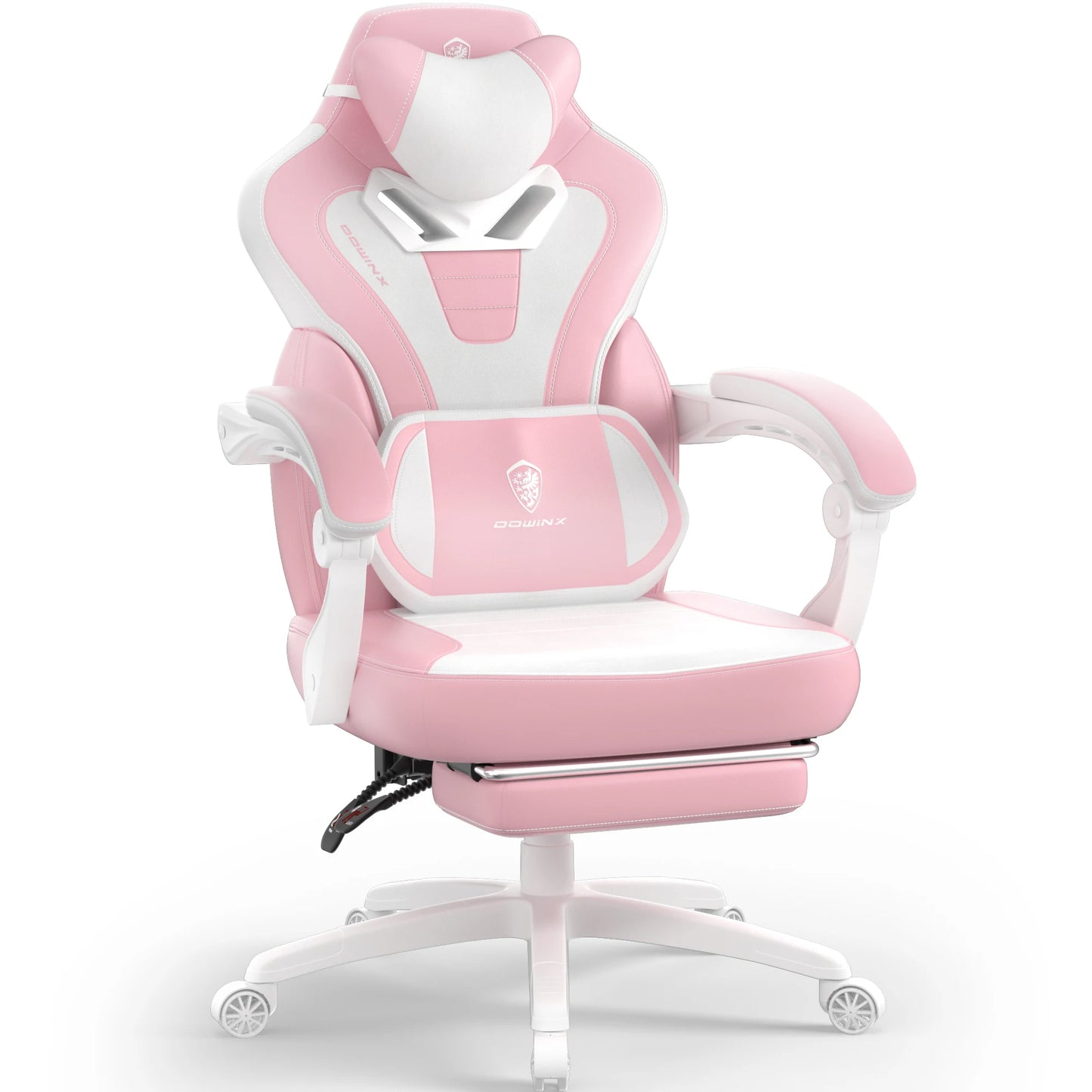 Dowinx Fabric Gaming Chair with Footrest