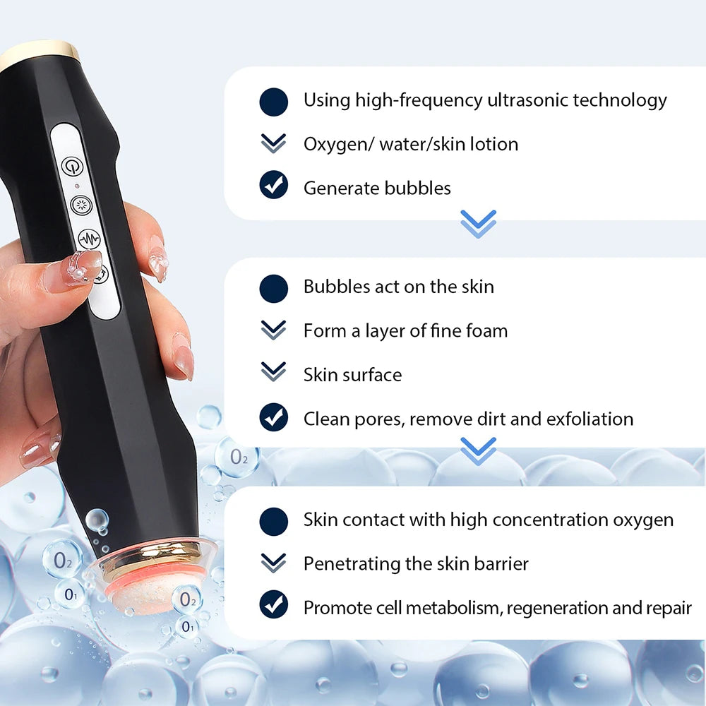 Oxygen Bubble Pen 7 Color Facial CO2 Oxygen Bubble Machine
