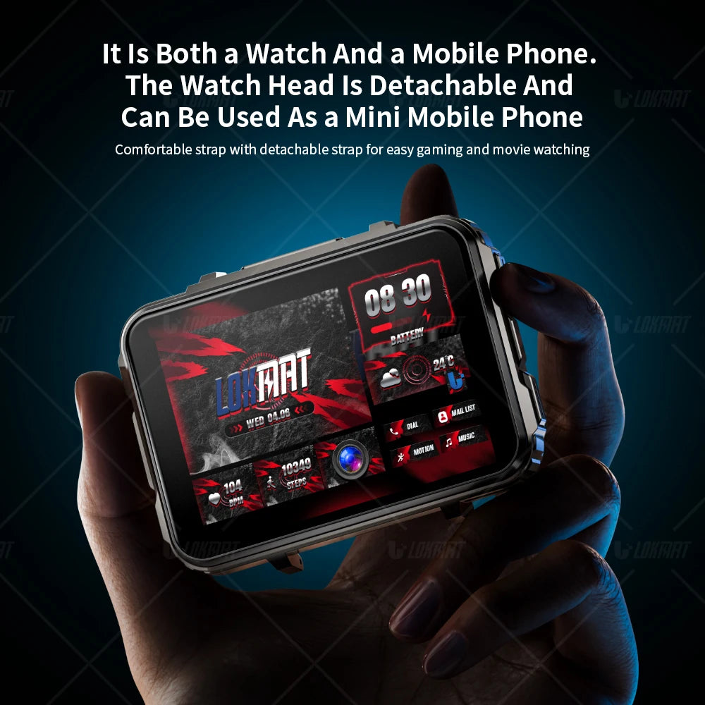 LOKMAT APPLLP 5 MAX Android Watch Phone Big Screen