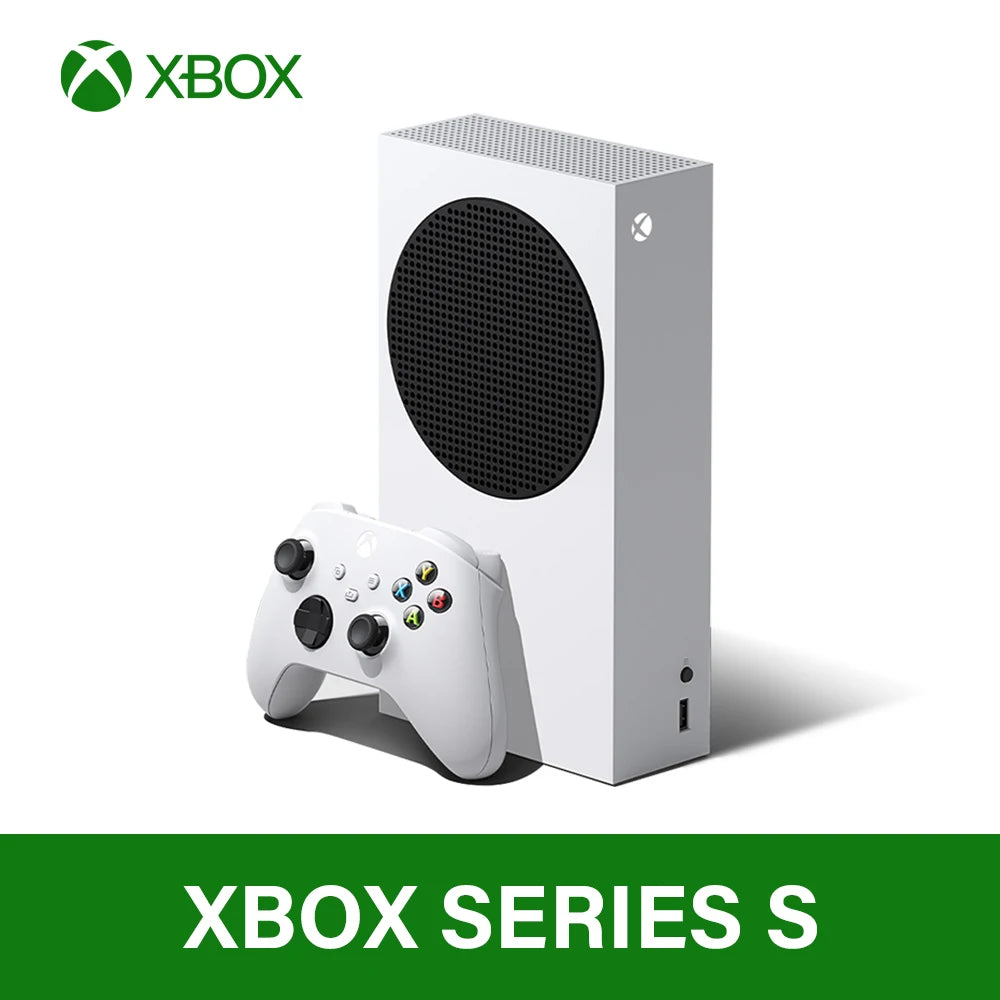 100% New Original Microsoft Xbox Series S 512G Game Consoles w/Xbox Wireless Controller Console
