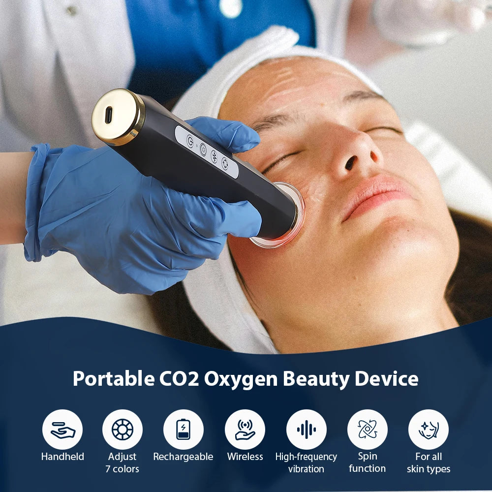 Oxygen Bubble Pen 7 Color Facial CO2 Oxygen Bubble Machine