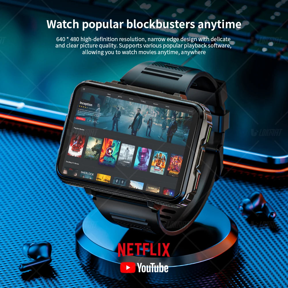 LOKMAT APPLLP 5 MAX Android Watch Phone Big Screen