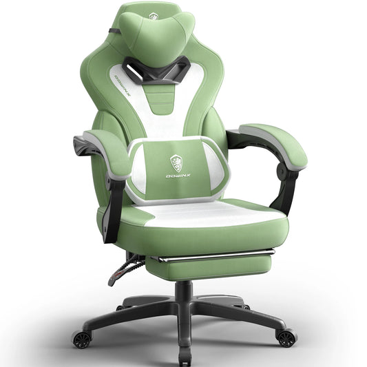 Dowinx Fabric Gaming Chair with Footrest